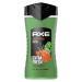 Unilever Germany Ax 3in1 shower gel & shampoo Jungle Fresh for body face and hair gives an extra fresh scent in the shower 250 ml