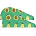 Funny Avocado Hair Drying Towels - 2 Pack Microfiber Hair Turbans for Women | Curly Hair Towels for Fast Drying - Buy Online on GoSupps.com