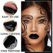 Black Matte Lipstick and Lip Liner Pencil Set Full Coverage Matte Liquid Lipstick Lip Gloss Set Waterproof Long Lasting Smudge Proof Lip Liner and Lipstick Set for Goth Cosplay Halloween Lip Makeup - Buy Online on GoSupps.com