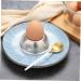 Zerodeko Egg Serving Cup Table Hard Storage Tabletop for Household Stainless Stand Kitchen Silver Spoon Egg Holder Tray - Buy Online on GoSupps.com