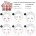 KAYNEST 6 Colors Matte Blush Palette with Marble Makeup Brush - Rose Pink Light-Luxury Contour & Highlight Face Palette (#B) - Buy Online on GoSupps.com