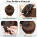 Ponytail Extensions 26" Long Body Wave Ponytail Hair Extension Synthetic Drawstring Curly Wavy Ponytail Hairpieces for Women Clip in Synthetic Wavy Pony Tail Extension for Women (Color : 27 Size : 26inches 27 - Buy Online on GoSupps.com