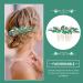 Abaodam Crystal Bride Wedding Hair Comb Rhinestone Bridal Hair Clip Sparkly Hair Piece Gem Hair Accessories for Women and Girls Green - Buy Online on GoSupps.com