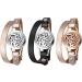 Flongo Aromatherapy Leather Bracelet for Women - Essential Oil Diffuser Bracelet with Colored Felt Pads - Rose Gold Aroma Blocket - Buy Online on GoSupps.com
