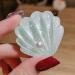 Green Shell Pearl Starfish Hair Clip Set - Acrylic Resin Alligator Clips for Women and Girls | Stylish Hair Accessories - Buy Online on GoSupps.com