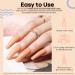 Modelones 15ml Gel Nail Polish - Soft Light Orange Pastel for Spring & Summer | Long-Lasting Shellac for UV/LED Lamps | Perfect for French Manicure - Buy Online on GoSupps.com