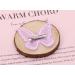 6Pcs Lace Embroidery Flower Butterfly Hair Clips | Wedding & Halloween Accessories (Light Purple) - Buy Online on GoSupps.com