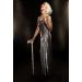OrthoGlam 'Silver Screen' Crystal Rhinestone Fashion Cane - Fashionable Wooden Bling Walking Stick for Balance Assistance - Large Size - Buy Online on GoSupps.com