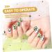 minkissy 3 Sets Children's Nail Art Toys Nail Kit Children Nail Art Kit Nail Art Decoration Nails Kit Children Manicure Toy Kid Nail Polish Flash Toy Kids Toys Toddler Girl Plastic Decorate - Buy Online on GoSupps.com