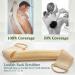 RECKODOR 3 in 1 Natural Loofah Exfoliating Body Scrubber Set for Women and Men - Deep Clean & Vitalize Your Skin - Includes Back Scrubber and 2 Large Loofah Pads - Ideal for Sensitive Skin - Buy Online on GoSupps.com