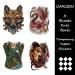 CARGEN 4 Sheets Full Back Dragon Temporary Tattoos for Men - Realistic Body Art Stickers with Dragon, Tiger, and Bird Designs - Buy Online on GoSupps.com