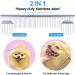 Liren Professional 4 in 1 Dog Grooming Scissors Set with Safety Round Tips - Sharp and Durable Shears for Dogs and Cats - Buy Online on GoSupps.com