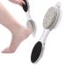 1Pcs Cleaning Pumice Stone 4 in 1 Foot Scrubber for Hand and Foot Removing Corn Dead Skin Nail Cracked Heels Debris Grinding Off Thick and Hard Calluses for Both Dry and Wet Feet Foot Care