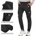 PULI Men's Slim Fit Stretch Hiking Cargo Pants | Waterproof Outdoor Trousers with Pockets - Black 32 - Buy Online on GoSupps.com