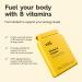 Vitl Vitamin B Complex Daily Supplement - 60 High Strength Capsules with Vitamins B1 B3 & B5 - Support for Cognitive & Mental Performance - Energy Boosting Formula - with Added Folate B Complex 60 count (Pack of 1) - Buy Online on GoSupps.com