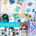 Epoxy Resin Color Dye Set - 12 Vivid Translucent Colors - 10ml Each - Buy Online on GoSupps.com
