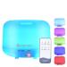 Zoeson diffuser aromatherapy aroma diffuser with 7 colors LED BPA-free for essential oils humidifier ultrasound for bedrooms (500ml)