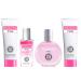 HyBrid & Company Amazing Pink 4Pcs Gift Set For Women 50ml-Perfume&50ml-Mist&50ml-Bodylotion&50ml-Shower Gel Choice Chilanel - Buy Online on GoSupps.com
