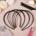 Heyu-Lotus 4 PCS Plastic Sport Headbands for Men - Non-slip Elastic Hair Bands - Buy Online on GoSupps.com