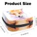 Javenproeqt Portable Women's Binding Bags | Menstrual Cup Pocket & Pads for Teens | Colorful Watercolor Hipster Fox Design - Buy Online on GoSupps.com
