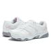 Avia Avi-Verge Womens Sneakers - Court, Walking, Cross Training, Tennis, Pickleball Shoes for Women 8 Bright White/Avia Pink/Silver/Steel Grey
