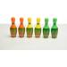 Dinosaur Glow in The Dark LED Bowling Set for Kids - Indoor Outdoor Play Game with 6 Pins and 1 Ball - Buy Online on GoSupps.com