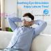 Buy Mivo Eye Massager with Heat - Rechargeable Heated Eye Mask for Headache Relief Dry Eyes & Screen Fatigue - Perfect Gift for Travel & Stress Relief - Buy Online on GoSupps.com