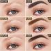 FOCALLURE 2Pcs Waterproof Microblading Eyebrow Pen with Micro-Fork Tip - Long-Lasting & Smudge-Proof Brow Precision in Black Brown - Buy Online on GoSupps.com