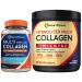 Doctor's Recipes Multi Collagen Peptides Powder 16oz and Multi Collagen Capsules 90 Caps