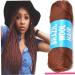 Zonster 70g Brazilian Wool Braided Wigs - Coffee African Locks & Twisted Styles in Brown - Buy Online on GoSupps.com