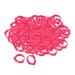 Fenteer 100 St e 2.8 cm chicken rings adjustable fl leg rings foot rings rings with number clip rings clamping rings for chickens goose duck rose red