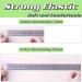100 Yard 1/8 inch White Elastic Bands for Sewing - Heavy Stretch, Soft Ear Tie Rope for Masks - DIY Craft Elastic Cord - Buy Online on GoSupps.com