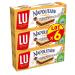 Neapolitain Lu - Soft Chocolate Cakes - Ideal for Snacks - Pack of 6 Boxes of 180 g