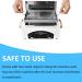 WOWOHI High Temperature Metal Tool Cleaning Box 1.5L - Adjustable Temperature & Timer for Manicure, Pedicure, Salon & Barber Equipment - Buy Online on GoSupps.com