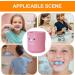 Kids Toothbrush Cup with Handle - 300ml Bathroom Toothbrush Cup Kids Cartoon Unbreakable Toothbrush Cup Adorable Bathroom Accessories for Kids Boys Girls Hixip Little Pink Pig - Buy Online on GoSupps.com