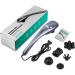 MEGAWISE Handheld Back Massager | Powerful 3600 RPM 5-Speed Motor | Deep Tissue Percussion Massage for Muscle Relief | 5 Nodes | Versatile for Back, Neck, Shoulders, Waist, and Legs - Buy Online on GoSupps.com