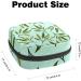 Anna Cowper Green Hand Drawn Leaf Pattern Menstrual Storage Bag - Multi-colored - Buy Online on GoSupps.com