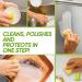 Eco-Friendly Cleaning Stone Clean It Eco-Friendly Cleaning Stone Cleaning Pebble Stone Shower Floor Clean It Cleaning Stone with Sponge Multi-Purpose Cleaning Stone for Bathroom (2PCS One Size) 2pcs One Size - Buy Online on GoSupps.com