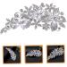 HAPINARY Side Comb Wedding Headband White Pearl Headband White Headbands Wedding Hair Comb Bridesmaid Hair Accessories Tiara Bride Accessories Hair up Rhinestone Banquet Prom - Buy Online on GoSupps.com