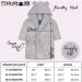 Premium Baby Boys & Girls Unisex Hooded Bathrobe - Soft Plush Flannel Fleece for Ages 6-24 Months - Buy Online on GoSupps.com