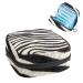 GIAPB Period Bag Sanitary Napkin Storage Bag Period Pouch Travel Makeup Bag Zebra Print Texture Color4127