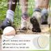 Tondiamo 20-Piece Metatarsal Felt Foot Pads - Ball of Foot Cushions for Women & Men - Heel Insoles for Pain Relief - 1/4 Inch Thick Off-White - Buy Online on GoSupps.com
