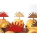 BOOMPA Wooden Half Sun Cupcake Toppers First Trip Around The Sun Boho 1st Birthday Cupcake Toppers Sunshine Party Decor Sun Themed Birthday Cake Toppers Set Of 8 You Are My Sunshine Party Decor - Buy Online on GoSupps.com