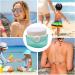 Sun Protection Applicator Kids Sunscreen Applicator Sunblock Buddy Brush Quick-drying Sunscreen Brush For Applying Sunscreen Lotions Tanning Creams 6x5 Cm Cyan Blue - Buy Online on GoSupps.com
