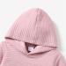 PatPat Toddler Hoodie - Pink, Textured Pullover Sweatshirt for 1-2 Year Old Boy or Girl - Buy Online on GoSupps.com