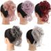 Hair Chignon Synthetic Curly Hair Bun Ponytail Hair Extensions Long Messy Curly Hair Bun with Elastic Band Women Hair Bun Headbands Messy Bun Hair Piece (Color : 0011) - Buy Online on GoSupps.com