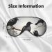 Black Crow Birds on a Branch Mask - Adjustable Soft Blindfold for Deep Sleep Relaxation & Travel - Buy Online on GoSupps.com