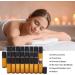 Benecreat 30 Pack 5ml Essential Oil Roller Bottles - Amber Brown Glass with Stainless Steel Roller Balls for Aromatherapy & DIY Blends - Buy Online on GoSupps.com