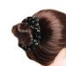 Buy Classic Hair Ties for Women - Black & White Elastic Ponytail Holders 12-Piece Set Dotted & Striped Accessories - Buy Online on GoSupps.com