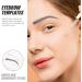 DECHOUS 6 pi ces Pochoirs Sourcils Jetables pour Femmes Mod les Autocollants Pratiques et Confortables Outil Maquillage Sourcils D butants et Professionnels - Buy Online on GoSupps.com